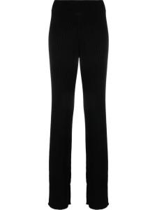 Fabiana Filippi расклешенные брюки в рубчик, черный