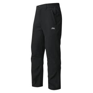 Мужские и женские утепленные брюки Softshell Jeep, черный