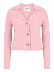 Вязаный кардиган с воротником-лацканами в цвете Зефир CARTOON