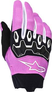 Женские мотокроссовые перчатки Alpinestars stella full bore v2, White/Black/Pink