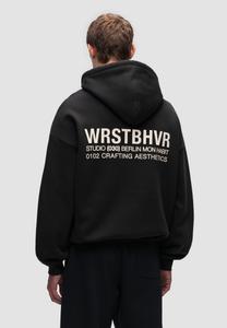 Худи WRSTBHVR STUDIO V12, Jet Black/Black