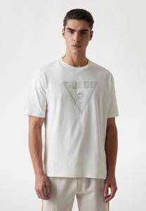 Футболка с принтом LOGO TRIANGOLO Guess, белый