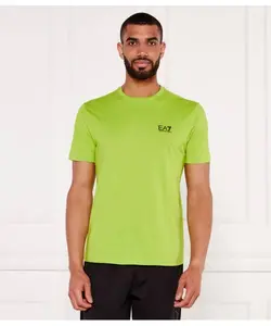 Футболка Slim fit Ea7, зеленый