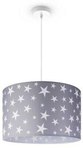 Подвесной светильник Paco Home Hugo Pd1 Cap 315, алюминий - серо-коричневый - белый