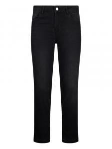 Узкие укороченные джинсы LIU JO, черный
