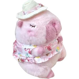 Плюшевая кукла капибара для пляжной вечеринки высота 23см/30см/40см Nodding Bud Bug