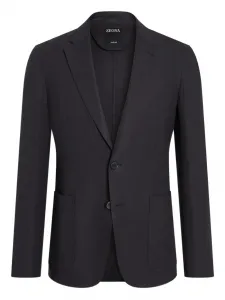 Льняной блейзер Oasi Zegna, синий