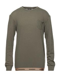 Майка Dsquared2, серо-зеленый