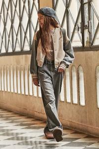 Детские джинсы релакс Mayoral, серый