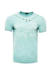 Футболка в пестром виде RUSTY NEAL, мята