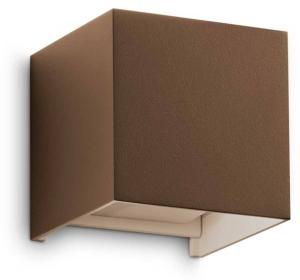 Уличный настенный светильник Ideal Lux Atom, коричневый