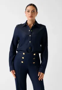 Блузка на пуговицах Marciano By Guess, Dunkelblau