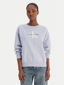 Свитшот regular fit Monologo LV047B234G Calvin Klein Jeans, фиолетовый