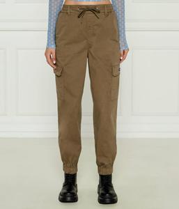 Брюки-карго женские Hugo Blue с шнурком, зеленый