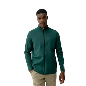 Мужская куртка Mackenzie Born Living Yoga, зеленый/темно-синий