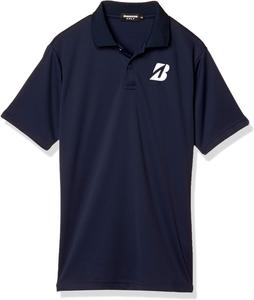 Мужская поло-рубашка Bridgestone 50G01A с коротким рукавом, модель Tour B, темно-синий