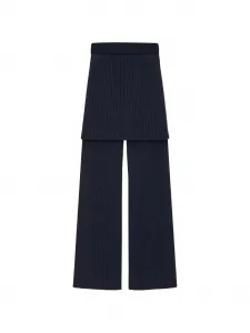 Рифленые брюки LOEWE, синий