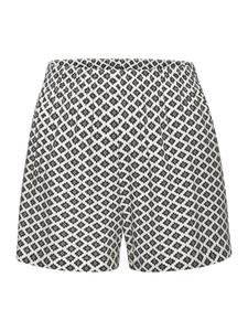 Пижамные шорты с черно-белым узором LASCANA