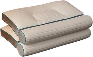 LLLSSS Подушка с наполнителем из гречневой лузги и латекса для поддержки шеи