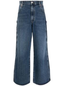 AGOLDE широкие джинсы средней посадки, синий