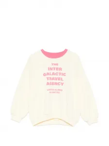 Свитшот Travel Agency Mini Rodini, бежевый