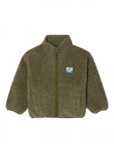 Куртка на молнии с воротником-стойкой American Vintage, зеленый