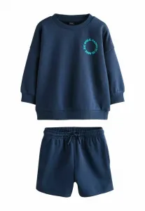 Спортивный костюм с круглым вырезом Next, Navy Big Smile