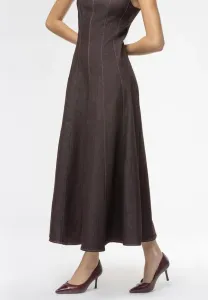 Туфли на высоком каблуке с вырезом-щитом Miriade, Bordeaux