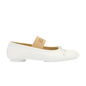 Кроссовки MM6 Maison Margiela Wmns Anatomic Ballerinas 'White', белый