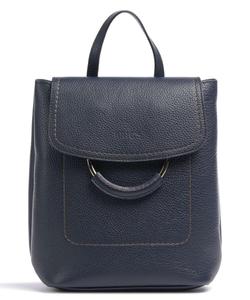 Рюкзак Gondola Tiglio Zaino из зерненой кожи Brics, синий