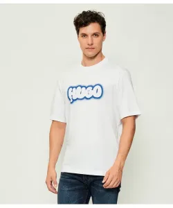 Футболка Nulibax Regular fit Hugo Blue, белый