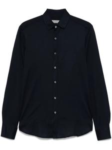 Рубашка оксфорд Canali, синий