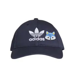 Хлопковая бейсболка Unisex Navy Blue Adidas, темно-синий
