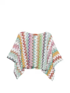 Блузка с зигзагообразным узором Missoni, белый