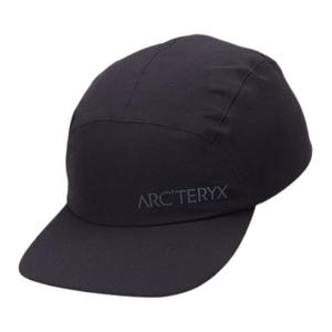Arcteryx Мужская черная нейлоновая многофункциональная кепка с мягкой оболочкой, Multifunctional Soft Shell Cap