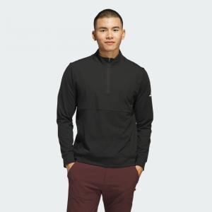 Пуловер Adidas Ultimate365 Tour Quarter-Zip Pullover, черный