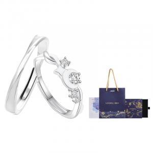 VIVIWELL Серебряное кольцо S925 унисекс