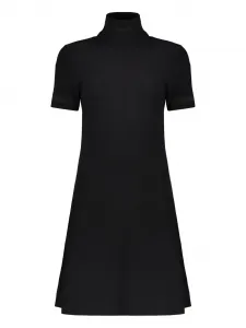 Платье миди с вырезом халтер Herno, черный