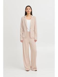 ICHI Блейзер IHRUTI, стандартный крой, из оленьей кожи