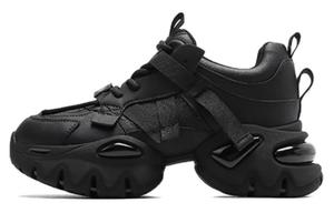 Низкие массивные кроссовки женские HARSON, Black