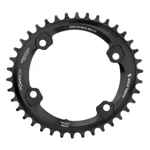 Звездочка Wolf Tooth B Shimano GRX 110 BCD oval, серебряный