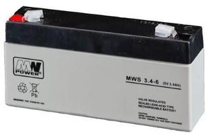 MN POWER, аккумулятор Pb 6В 3,4Ач, необслуживаемый