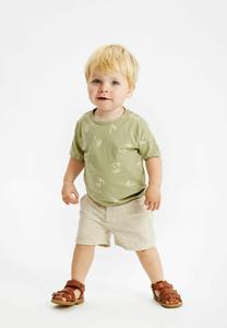 Футболка с принтом The New Siblings, оливковый