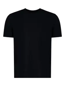 Футболка с короткими рукавами и круглым вырезом slowear, черный