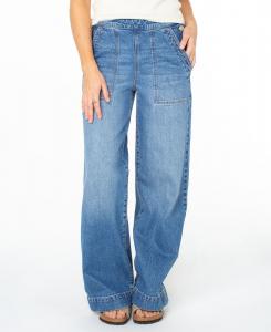 Женские джинсы Sea Plume с фиксированной талией и средней посадкой Roxy, Worth wading