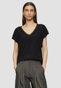 Футболка с принтом VAN MIX MET RANDJE QS, черный