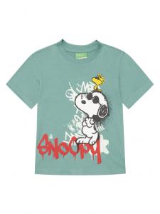 Футболка regular fit 3X1SG10JW United Colors Of Benetton, зеленый