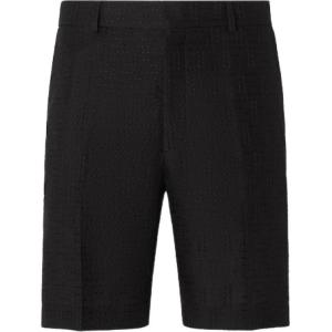Джерси бермуды шорты FENDI, черный