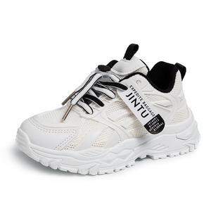 Нескользящие, износостойкие, дышащие низкие детские кроссовки для повседневной носки RHOBESAM, черный