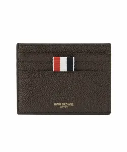 Держатель для одной карты из зернистой кожи